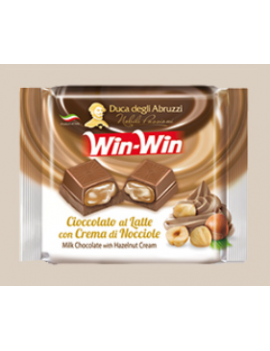 Win Win Milk Chocolate with Hazelnuts Cream
